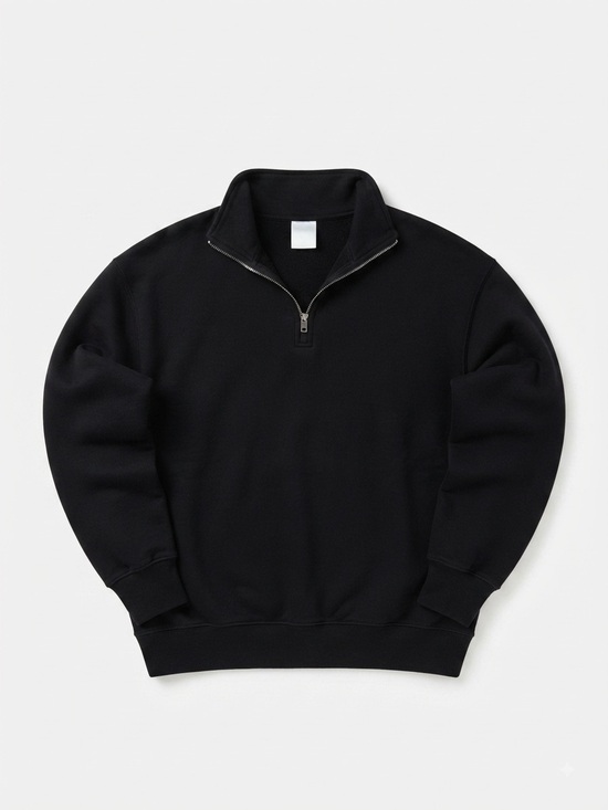 TNA Sweaters - Tna Aritzia CozyAF Black 1/4 Zip Pullover Sweatshirt Size 1 (Small)